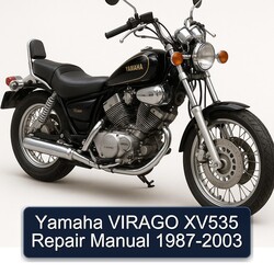 1987-2003 Yamaha Virago XV535 Service Repair Workshop Manual PDF