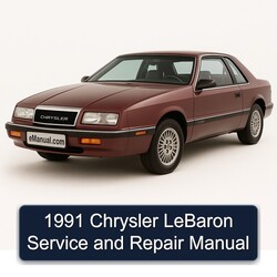 1991 Chrysler Lebaron Service Repair Workshop Manual PDF