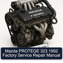 1992 Mazda F Series Protege 323 Service Repair Workshop Manual PDF