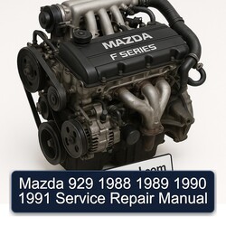 1988-1991 Mazda F Series Service Repair Workshop Manual PDF