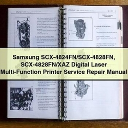 Samsung Scx-4824fn/scx-4828fn Scx-4828fn/xaz Digital Laser Multi-function Printer Service Repair Workshop Manual PDF