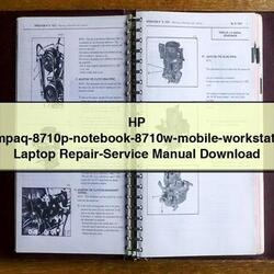 HP Compaq-8710p-notebook-8710w-mobile-workstation Laptop Service Repair Workshop Manual PDF