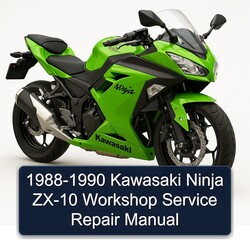 1988-1990 Kawasaki Ninja Zx-10 Service Repair Workshop Manual PDF