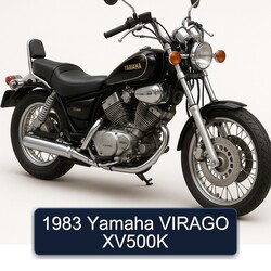 1983 Yamaha Virago Xv500k