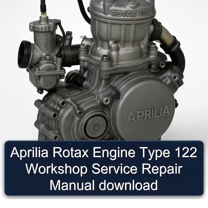 Aprilia Rotax Engine Type 122 Service Repair Workshop Manual PDF