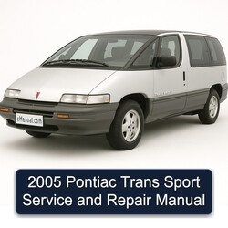 2005 Pontiac Trans Sport Service Repair Workshop Manual PDF