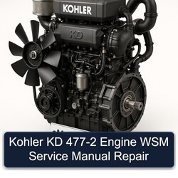 Kohler KD Series 477-2 Engine WSM Service Repair Workshop Manual PDF