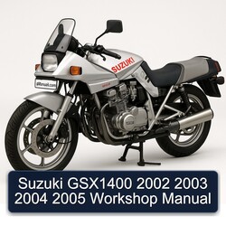 2002-2005 Suzuki GSX Series GSX1400 Service Repair Workshop Manual PDF