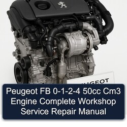 Peugeot FB 0-1-2-4 50CC CM3 Engine Service Repair Workshop Manual PDF