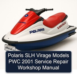 2001 Polaris SLH Virage Models PWC Service Repair Workshop Manual PDF