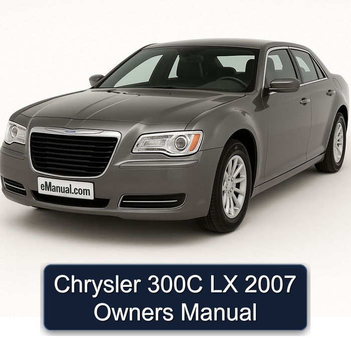 2007 Chrysler LX 300C Owners Owner's Manual PDF