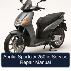 Aprilia Sportcity 250 Ie Service Repair Workshop Manual PDF