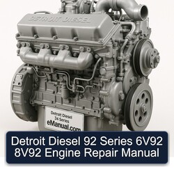Detroit Diesel 92 Series 6v92 8v92 Engine Service Repair Workshop Manual PDF