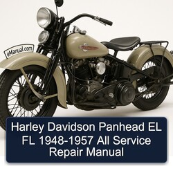 1957 Harley Davidson FL Models Panhead EL 1948- All Service Repair Workshop Manual PDF