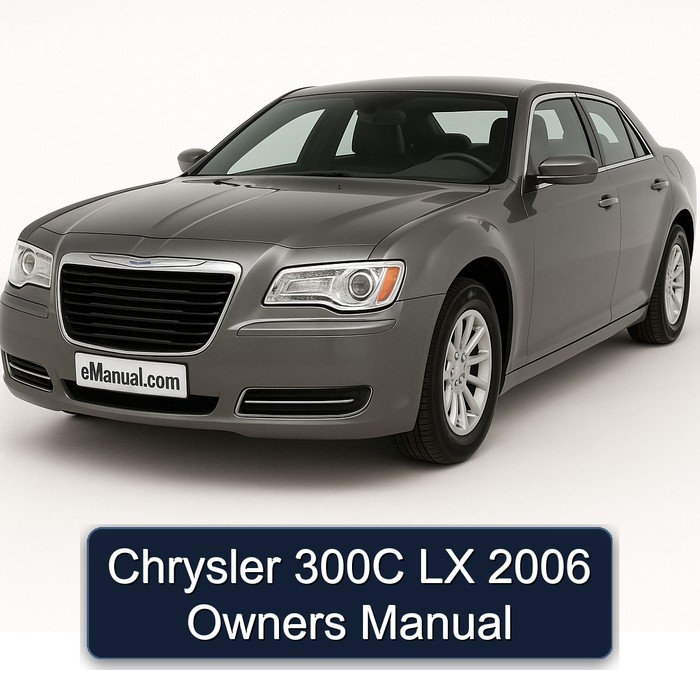 2006 Chrysler LX 300C Owners Owner's Manual PDF