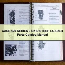 Case 420 Series 3 Skid Steer Loader Parts Catalog PDF