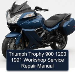 1991 Triumph Trophy Service Repair Workshop Manual PDF