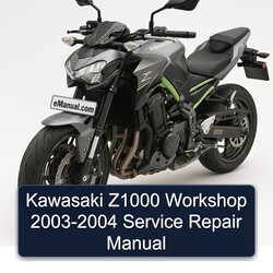 2003-2004 Kawasaki Z Series Z1000 Service Repair Workshop Manual PDF