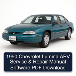 1990 Chevrolet Lumina Apv Software Service Repair Workshop Manual PDF