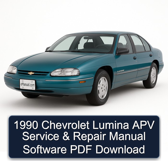 1990 Chevrolet Lumina Apv Software Service Repair Workshop Manual PDF