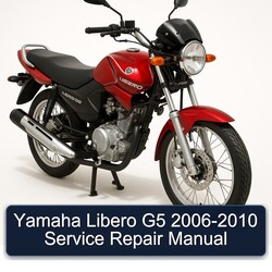 2006-2010 Yamaha Libero G5 Service Repair Workshop Manual PDF