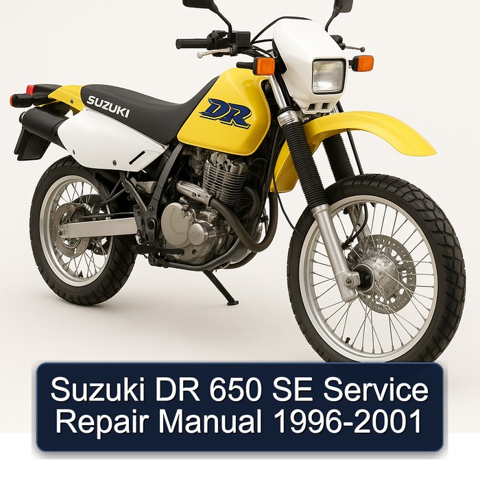 1996-2001 Sherco SE Suzuki DR 650 Service Repair Workshop Manual PDF