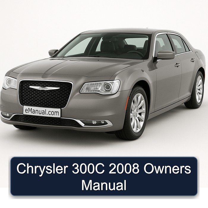 2008 Chrysler 300C Owners Owner's Manual PDF