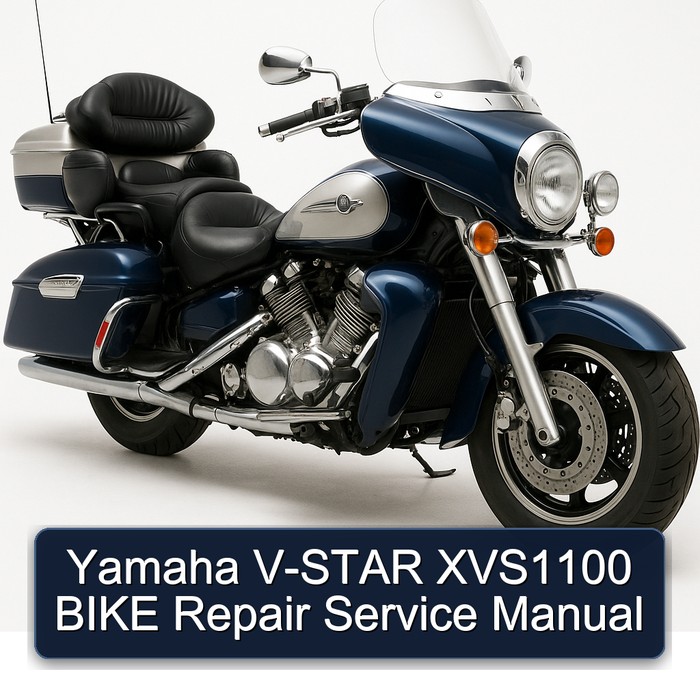 Yamaha Royal Star Venture V-STAR XVS1100 Bike Service Repair Workshop Manual PDF