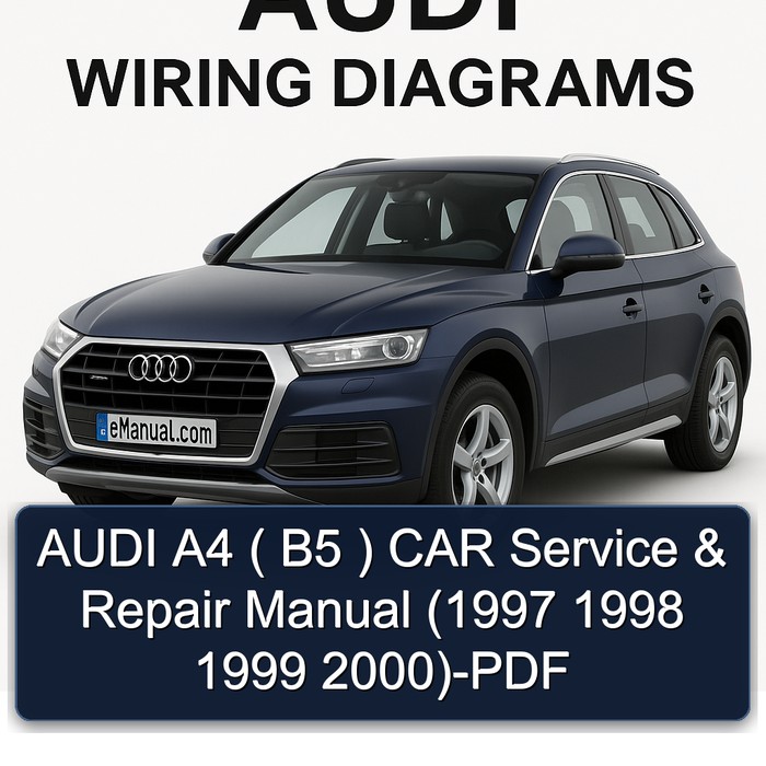 1997-2000 Audi A4 ( B5 ) CAR Service Repair Workshop Manual PDF