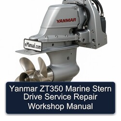 Yanmar ZT350 Marine Stern Drive Service Repair Workshop Manual PDF