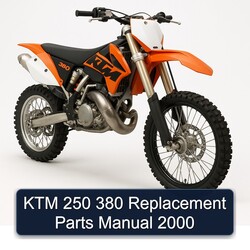 2000 KTM 250 380 Replacement Parts Catalog PDF