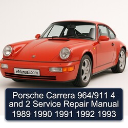 1989-1993 Porsche 911 Carrera 964/ 4 2 Service Repair Workshop Manual PDF