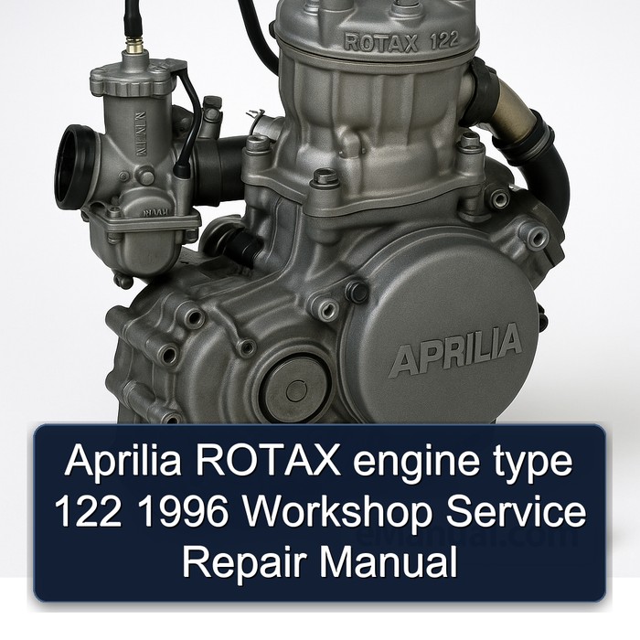 1996 Aprilia Rotax Engine Type 122 Service Repair Workshop Manual PDF