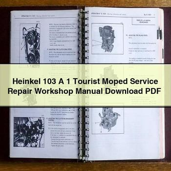 Ural Tourist Heinkel 103 1 Moped Service Repair Workshop Manual PDF