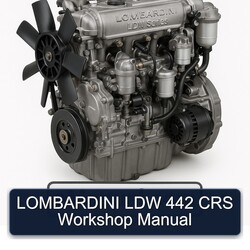 Lombardini LDW Series 442 CRS Service Repair Workshop Manual PDF