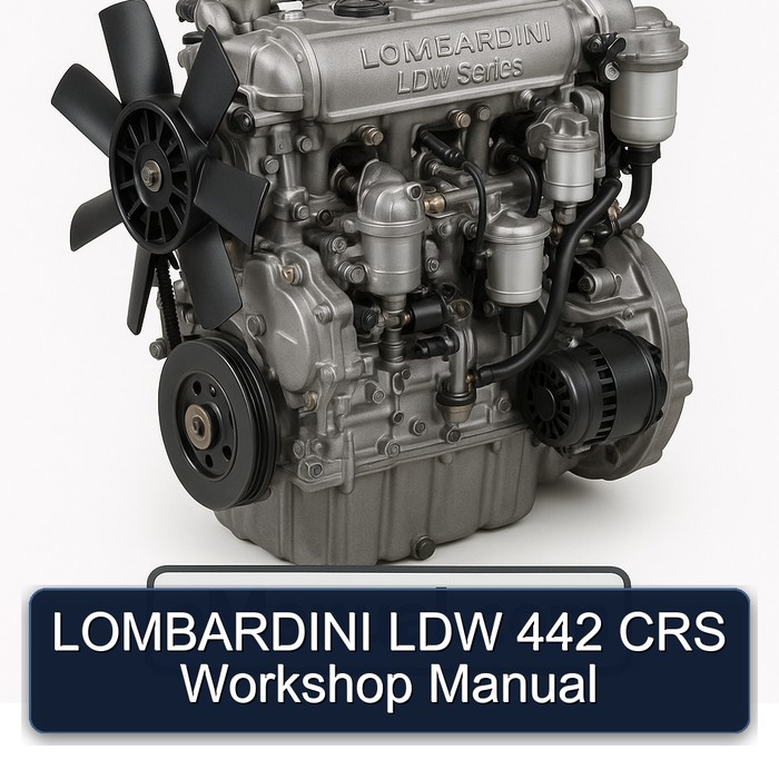 Lombardini LDW Series 442 CRS Service Repair Workshop Manual PDF