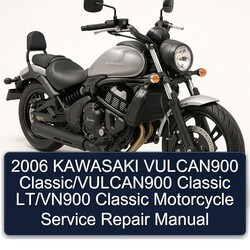 2006 Aprilia Classic Kawasaki Vulcan900 /vulcan900 Lt/vn900 Motorcycle Service Repair Workshop Manual PDF