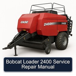 Bobcat Loader 2400 Service Repair Workshop Manual PDF