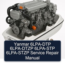 Yanmar 6LPA-DTP 6LPA-DTZP 6LPA-STP 6LPA-STZP Service Repair Workshop Manual PDF