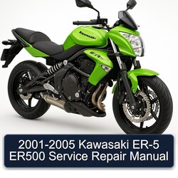 2001-2005 Kawasaki ER Models ER-5 ER500 Service Repair Workshop Manual PDF