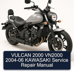 2000-2006 Kawasaki Vulcan VN2000 Service Repair Workshop Manual PDF