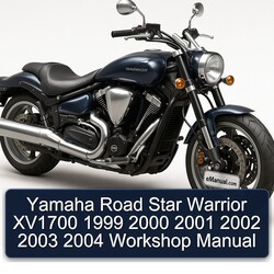 1999-2004 Yamaha Warrior Road Star XV1700 Service Repair Workshop Manual PDF