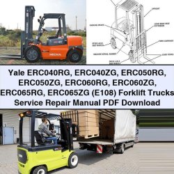 Yale ERC040RG ERC040ZG ERC050RG ERC050ZG ERC060RG ERC060ZG ERC065RG ERC065ZG (E108) Forklift Trucks Service Repair Workshop Manual PDF