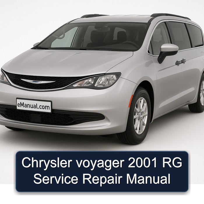 2001 Chrysler Voyager RG Service Repair Workshop Manual PDF