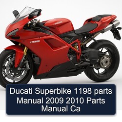 2009-2010 Ducati 1198 Superbike Parts Ca Catalog PDF