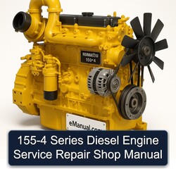 Komatsu 155 4 155-4 Series Diesel Engine Shop Service Repair Workshop Manual PDF