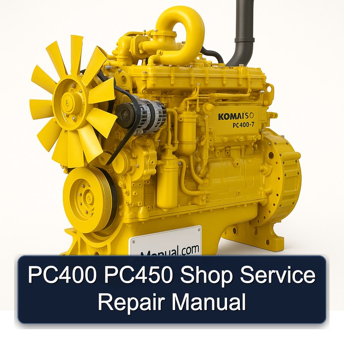 Komatsu PC400 7 PC450 Shop Service Repair Workshop Manual PDF