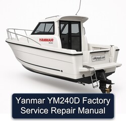 Yanmar YM240D Service Repair Workshop Manual PDF