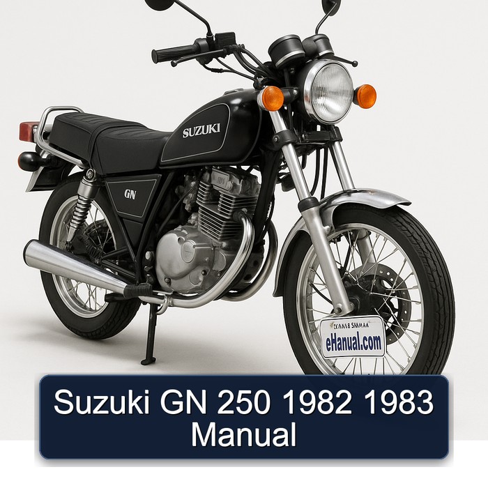 1982-1983 Suzuki GN Series 250 Service Repair Workshop Manual PDF