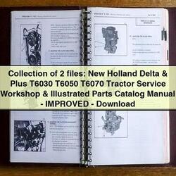 New Holland T6030 T6050 T6070 Tractor Parts Catalog PDF